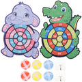 Kids Dart Board Game Sticky Balls Indoor Cartoon V164