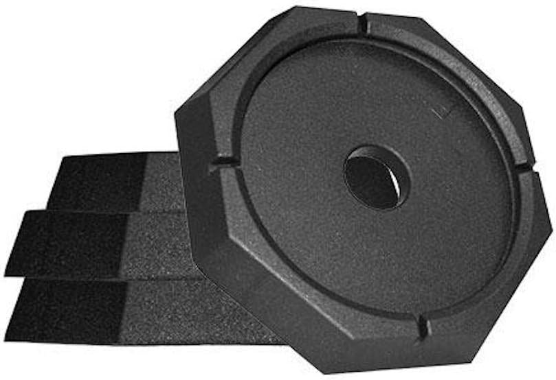 RV Leveling Jack Pad 5 inch Square 4-Pack V12257