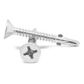 #12-24 x 2 1/2 inch Self Drilling Screw Phillips Flat Head #4 Point with Wings Low Carbon Steel Zinc Plated Pk 1000 T74075